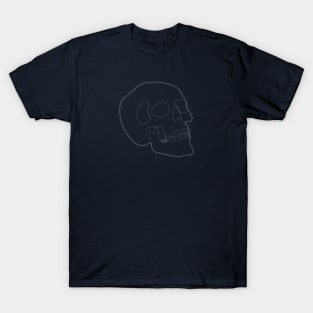 Neon Skull Purple T-Shirt